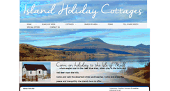 Desktop Screenshot of islandholidaycottages.com